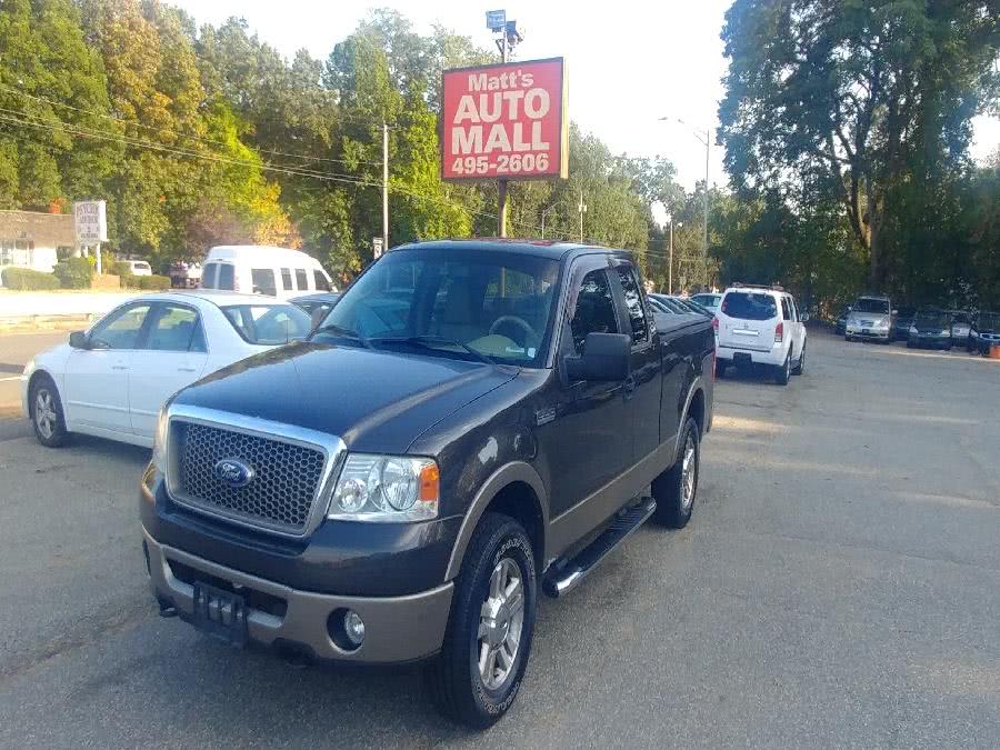 2006 Ford F-150 Supercab 145" Lariat 4WD, available for sale in Chicopee, Massachusetts | Matts Auto Mall LLC. Chicopee, Massachusetts