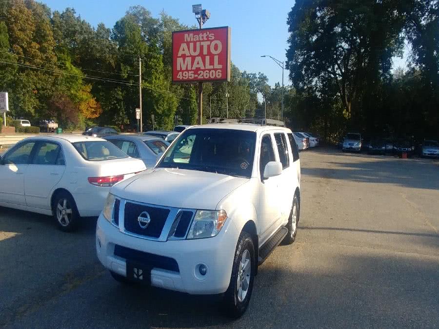2008 Nissan Pathfinder 4WD 4dr V6 SE, available for sale in Chicopee, Massachusetts | Matts Auto Mall LLC. Chicopee, Massachusetts