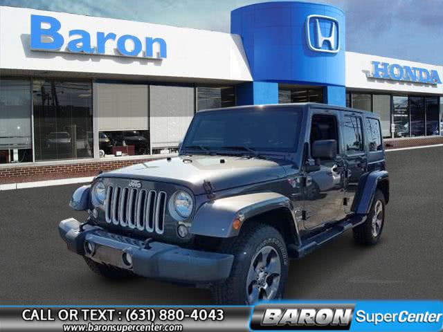 2016 Jeep Wrangler Unlimited Unlimited Sahara, available for sale in Patchogue, New York | Baron Supercenter. Patchogue, New York
