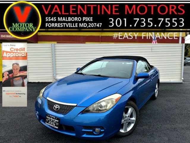 2008 Toyota Camry Solara SLE, available for sale in Forestville, Maryland | Valentine Motor Company. Forestville, Maryland