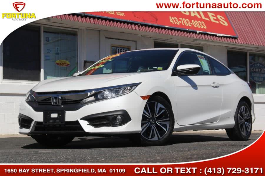 2016 Honda Civic Coupe 2dr CVT EX-T, available for sale in Springfield, Massachusetts | Fortuna Auto Sales Inc.. Springfield, Massachusetts