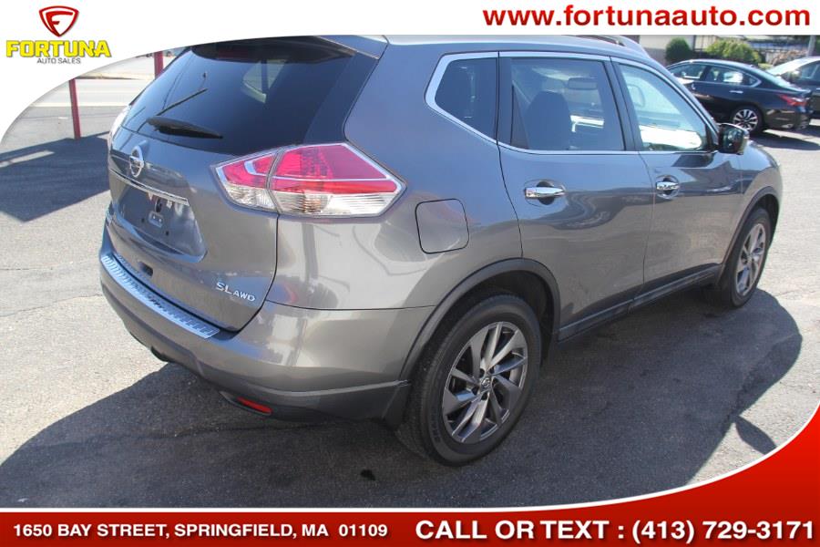 2016 Nissan Rogue 4dr AWD SL, available for sale in Springfield, Massachusetts | Fortuna Auto Sales Inc.. Springfield, Massachusetts 2016 Nissan Rogue 4dr AWD SL, available for sale in Springfield, Massachusetts | Fortuna Auto Sales Inc.. Springfield, Massachusetts