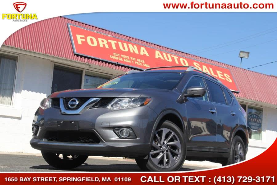 2016 Nissan Rogue 4dr AWD SL, available for sale in Springfield, Massachusetts | Fortuna Auto Sales Inc.. Springfield, Massachusetts 2016 Nissan Rogue 4dr AWD SL, available for sale in Springfield, Massachusetts | Fortuna Auto Sales Inc.. Springfield, Massachusetts