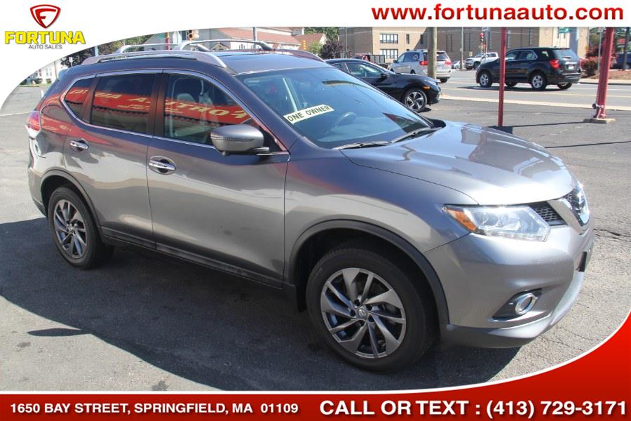 2016 Nissan Rogue 4dr AWD SL, available for sale in Springfield, Massachusetts | Fortuna Auto Sales Inc.. Springfield, Massachusetts 2016 Nissan Rogue 4dr AWD SL, available for sale in Springfield, Massachusetts | Fortuna Auto Sales Inc.. Springfield, Massachusetts