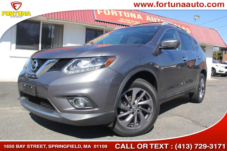2016 Nissan Rogue 4dr AWD SL, available for sale in Springfield, Massachusetts | Fortuna Auto Sales Inc.. Springfield, Massachusetts 2016 Nissan Rogue 4dr AWD SL, available for sale in Springfield, Massachusetts | Fortuna Auto Sales Inc.. Springfield, Massachusetts