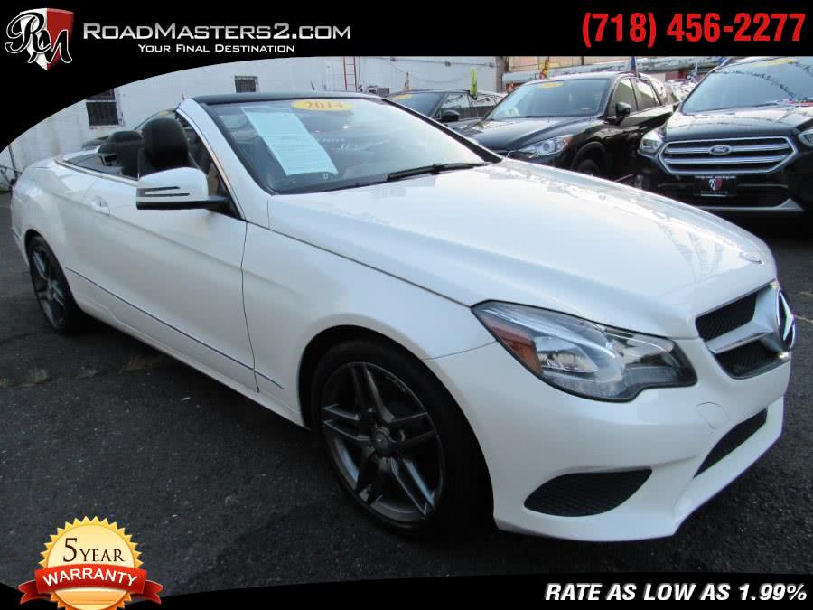 2014 Mercedes-Benz E-Class 2dr Cabriolet E 350 RWD, available for sale in Middle Village, New York | Road Masters II INC. Middle Village, New York