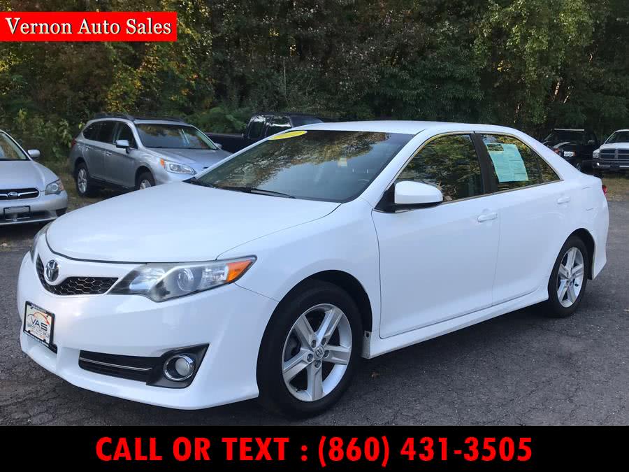 2012 Toyota Camry 4dr Sdn I4 Auto SE, available for sale in Manchester, Connecticut | Vernon Auto Sale & Service. Manchester, Connecticut
