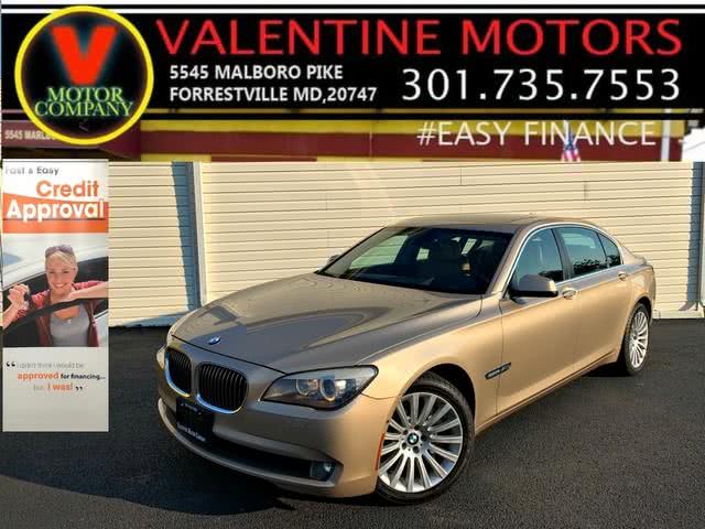 2012 BMW 7 Series 750Li xDrive, available for sale in Forestville, Maryland | Valentine Motor Company. Forestville, Maryland
