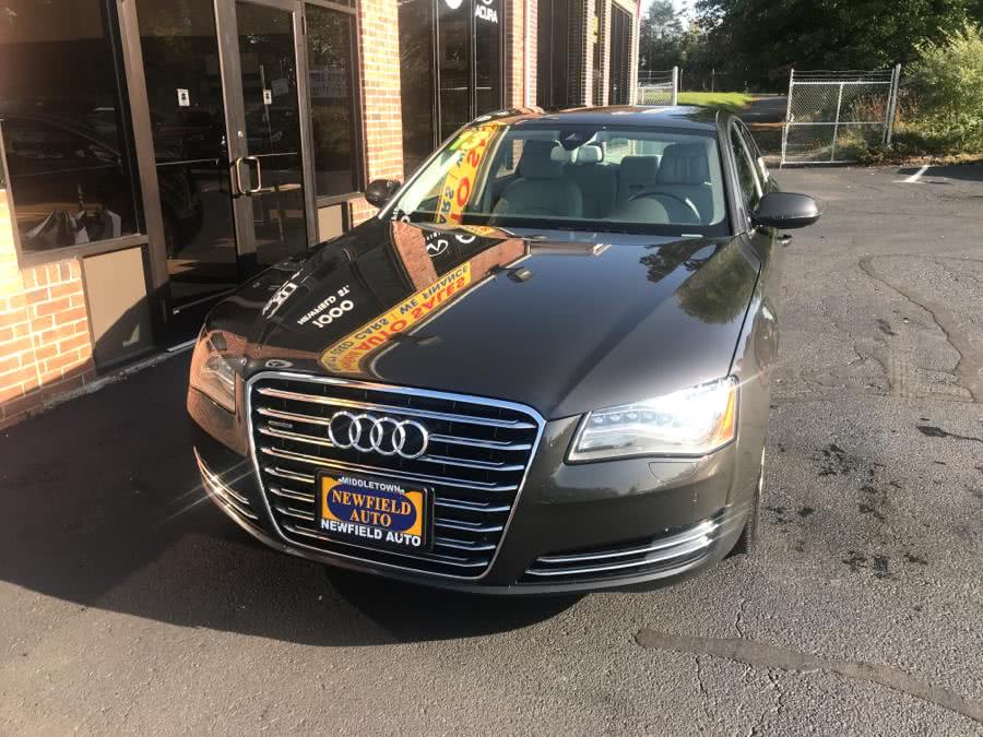 2013 Audi A8 4dr Sdn 3.0L, available for sale in Middletown, Connecticut | Newfield Auto Sales. Middletown, Connecticut