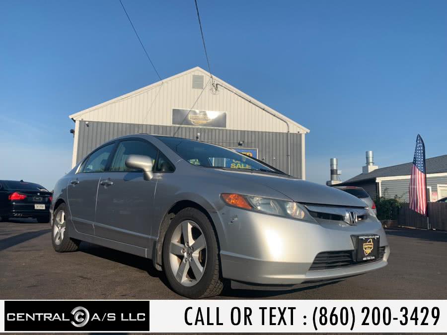 2006 Honda Civic Sdn EX AT, available for sale in East Windsor, Connecticut | Central A/S LLC. East Windsor, Connecticut