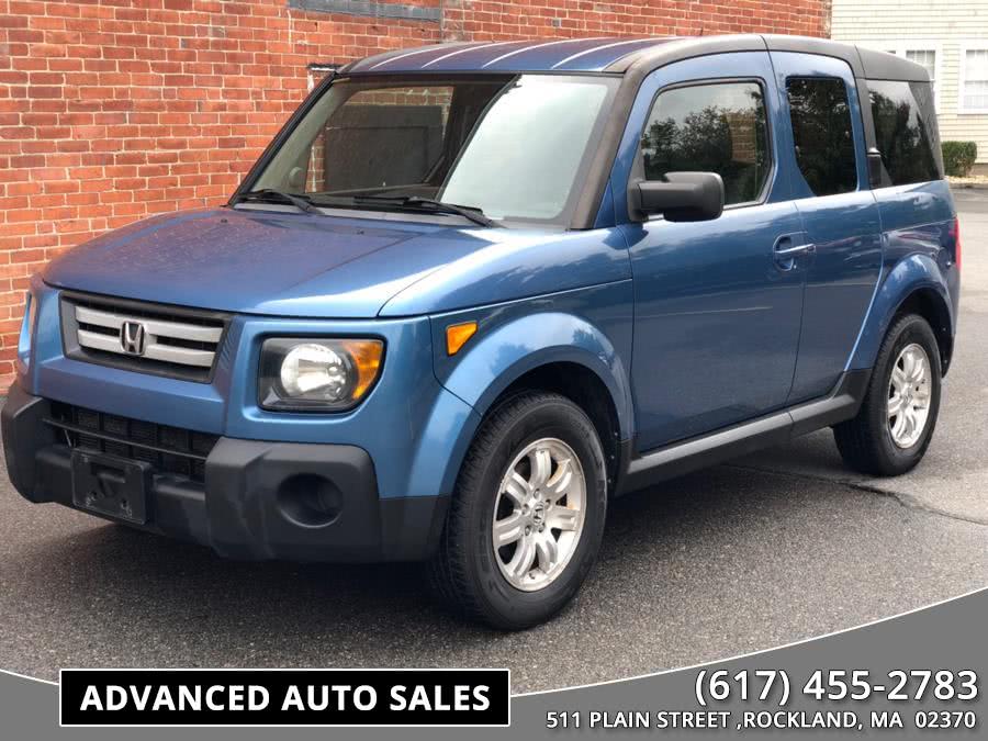 2008 Honda Element 4WD 5dr Auto EX, available for sale in Rockland, Massachusetts | Advanced Auto Sales. Rockland, Massachusetts