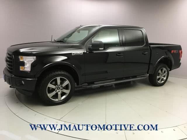 2016 Ford F-150 4WD SuperCrew 145 XLT, available for sale in Naugatuck, Connecticut | J&M Automotive Sls&Svc LLC. Naugatuck, Connecticut
