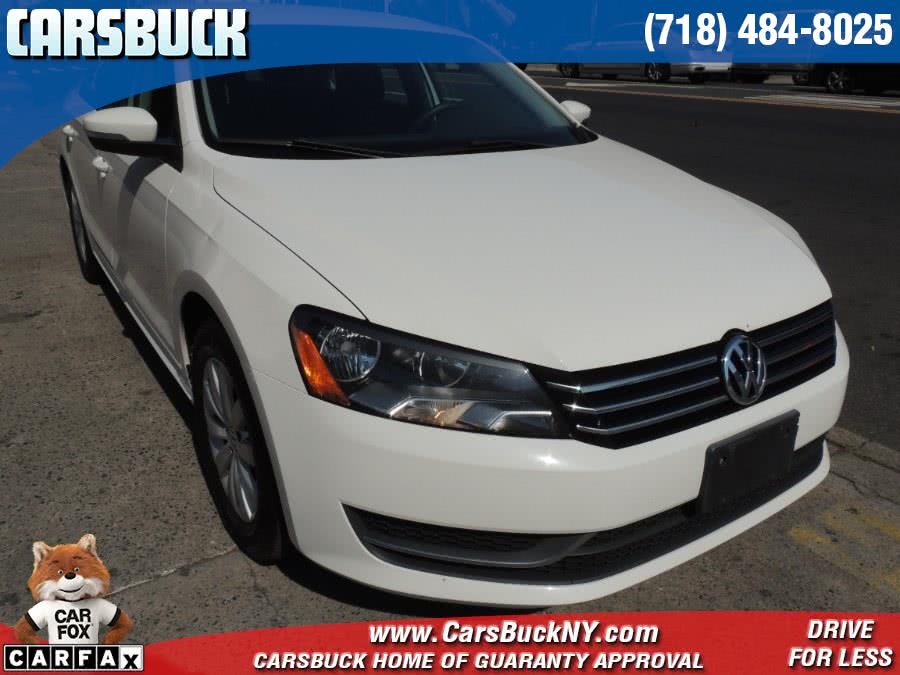 2013 Volkswagen Passat 4dr Sdn 2.5L Auto S PZEV, available for sale in Brooklyn, New York | Carsbuck Inc.. Brooklyn, New York