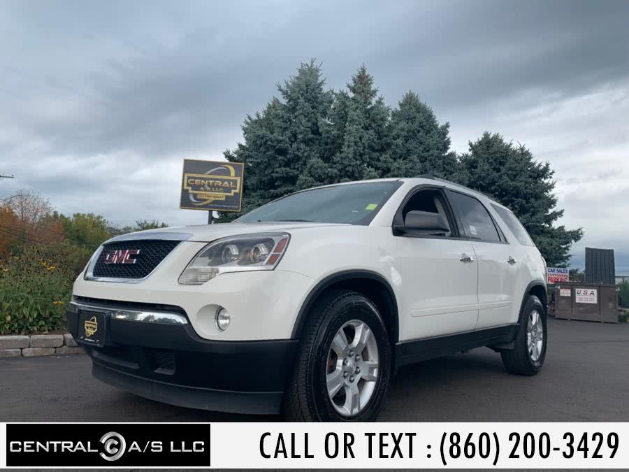 2012 GMC Acadia AWD 4dr SLE, available for sale in East Windsor, Connecticut | Central A/S LLC. East Windsor, Connecticut
