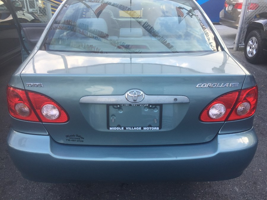 2005 Toyota Corolla 4dr Sdn LE Auto, available for sale in Middle Village, New York | Middle Village Motors . Middle Village, New York 2005 Toyota Corolla 4dr Sdn LE Auto, available for sale in Middle Village, New York | Middle Village Motors . Middle Village, New York