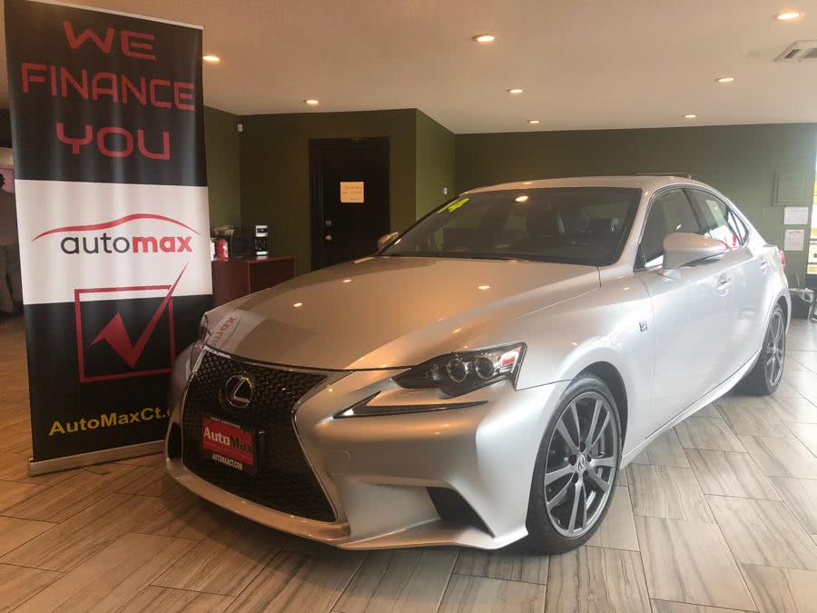 2014 Lexus IS 350 4dr Sdn AWD F-Sport, available for sale in West Hartford, Connecticut | AutoMax. West Hartford, Connecticut