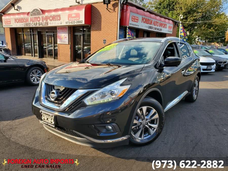 2016 Nissan Murano AWD 4dr SL, available for sale in Irvington, New Jersey | Foreign Auto Imports. Irvington, New Jersey