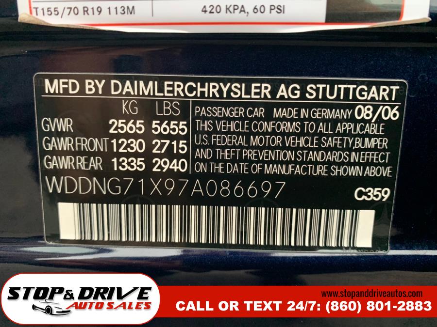 2007 Mercedes-Benz S-Class 4dr Sdn 5.5L V8 RWD, available for sale in East Windsor, Connecticut | Stop & Drive Auto Sales. East Windsor, Connecticut 2007 Mercedes-Benz S-Class 4dr Sdn 5.5L V8 RWD, available for sale in East Windsor, Connecticut | Stop & Drive Auto Sales. East Windsor, Connecticut