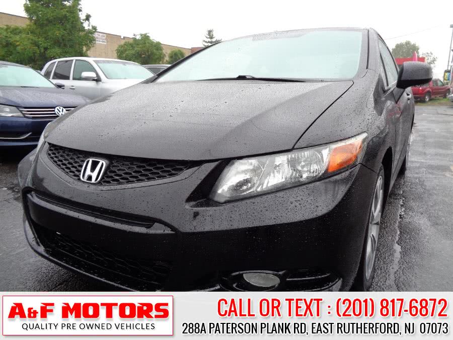 2012 Honda Civic Cpe 2dr Man Si, available for sale in East Rutherford, New Jersey | A&F Motors LLC. East Rutherford, New Jersey