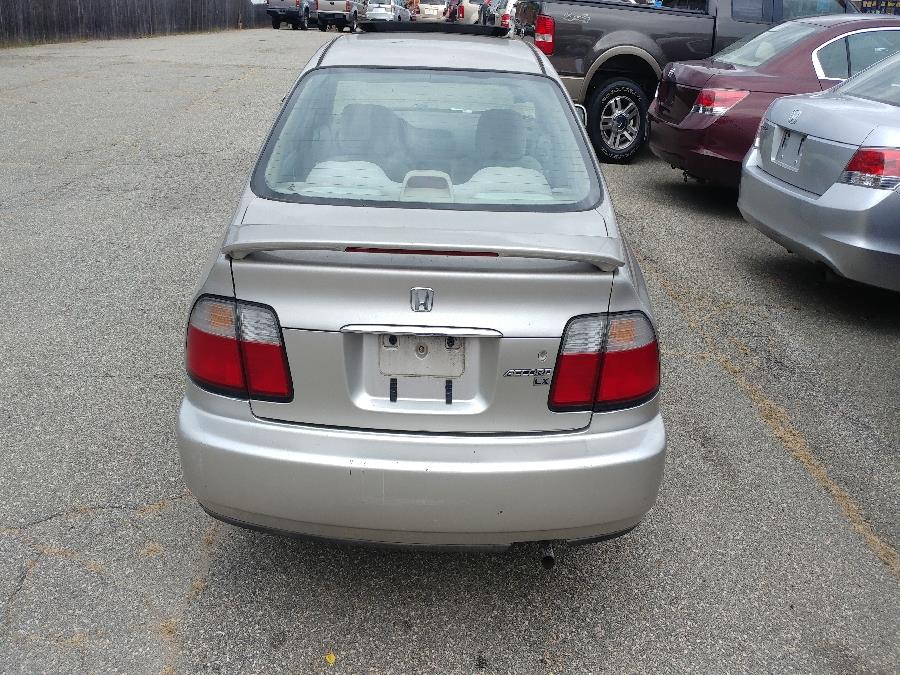 1997 Honda Accord Sdn 4dr Sdn LX Auto, available for sale in Chicopee, Massachusetts | Matts Auto Mall LLC. Chicopee, Massachusetts 1997 Honda Accord Sdn 4dr Sdn LX Auto, available for sale in Chicopee, Massachusetts | Matts Auto Mall LLC. Chicopee, Massachusetts