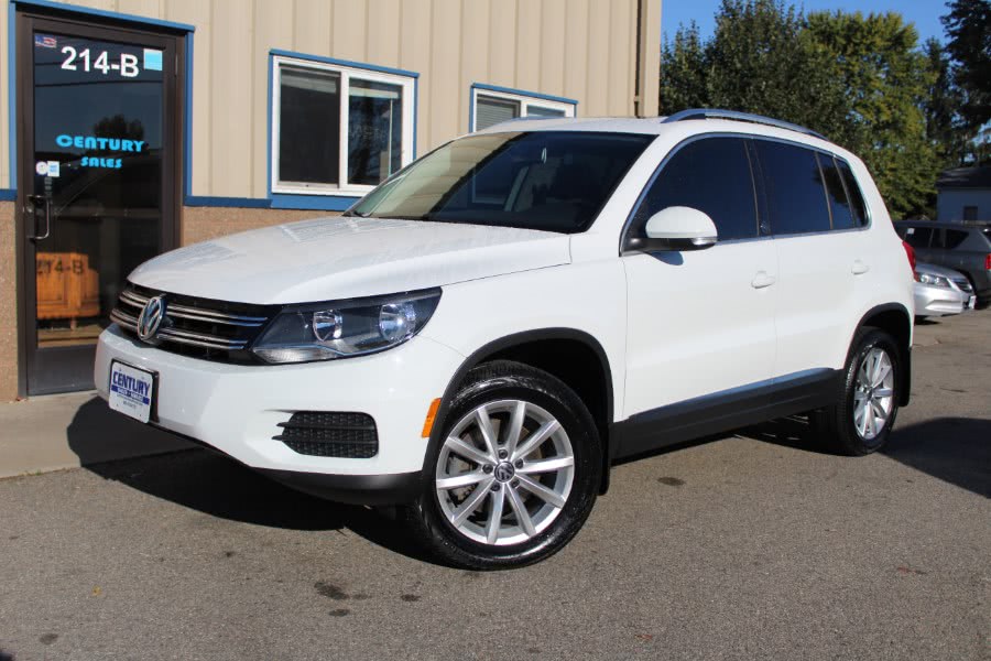 2017 Volkswagen Tiguan 2.0T Wolfsburg Edition 4MOTION, available for sale in East Windsor, Connecticut | Century Auto And Truck. East Windsor, Connecticut