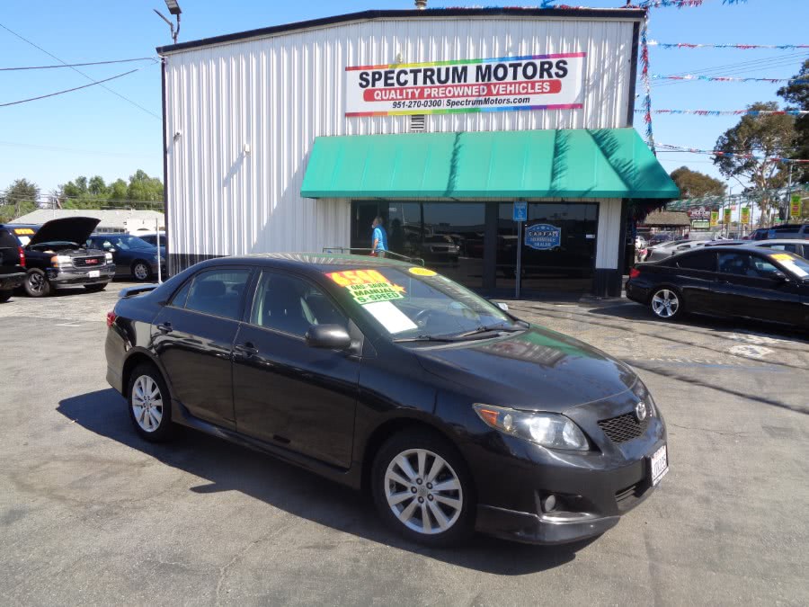 2009 Toyota Corolla 4dr Sdn Man S, available for sale in Corona, California | Spectrum Motors. Corona, California 2009 Toyota Corolla 4dr Sdn Man S, available for sale in Corona, California | Spectrum Motors. Corona, California