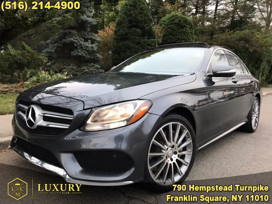 Used Mercedes-Benz C-Class 4dr Sdn C300 Sport 4MATIC 2015 | Luxury Motor Club. Franklin Square, New York