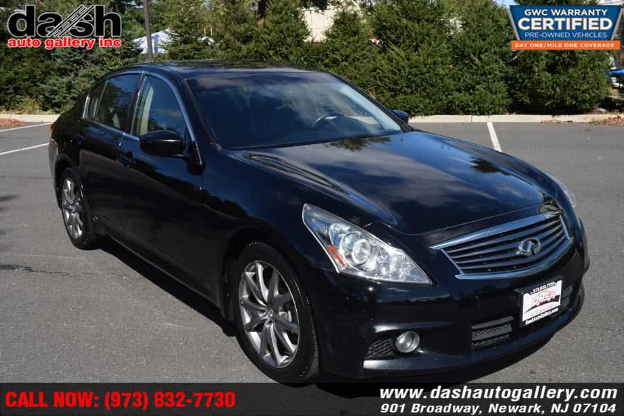 2013 Infiniti G37 Sedan 4dr x AWD, available for sale in Newark, New Jersey | Dash Auto Gallery Inc.. Newark, New Jersey