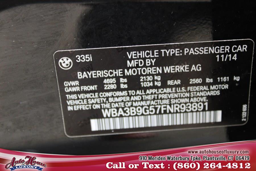 2015 BMW 3 Series 4dr Sdn 335i xDrive AWD South Africa, available for sale in Plantsville, Connecticut | Auto House of Luxury. Plantsville, Connecticut 2015 BMW 3 Series 4dr Sdn 335i xDrive AWD South Africa, available for sale in Plantsville, Connecticut | Auto House of Luxury. Plantsville, Connecticut