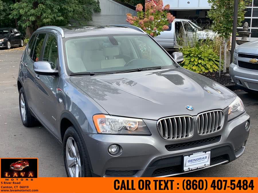 2011 BMW X3 AWD 4dr 28i, available for sale in Canton, Connecticut | Lava Motors. Canton, Connecticut