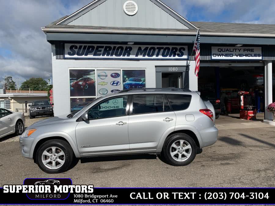 2009 Toyota RAV4 LIMITED 4WD 4dr 4-cyl 4-Spd AT Ltd (Natl), available for sale in Milford, Connecticut | Superior Motors LLC. Milford, Connecticut