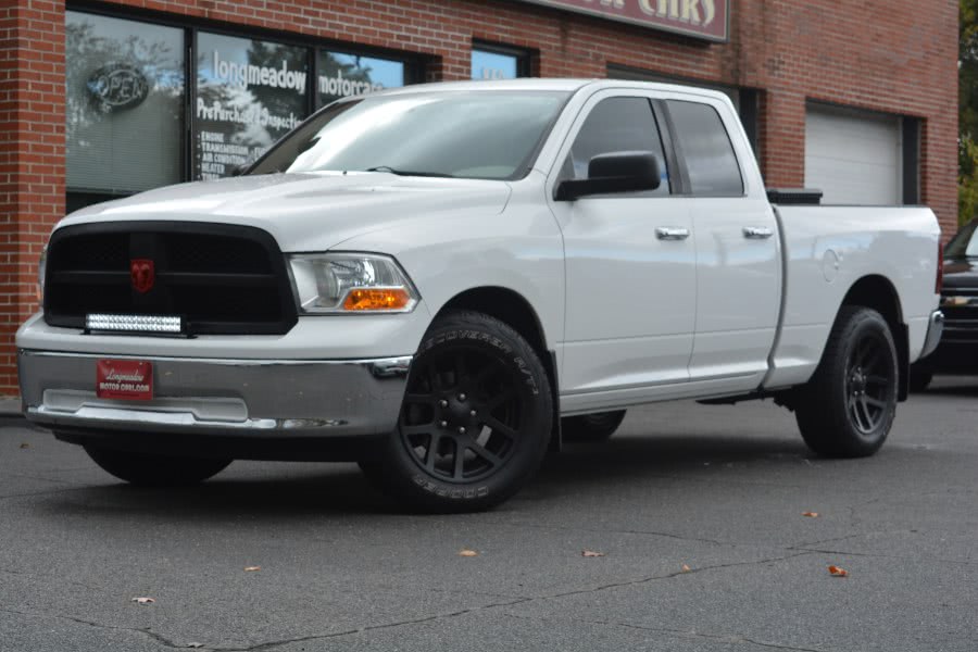 2011 Ram 1500 4WD Quad Cab 140.5" SLT, available for sale in ENFIELD, Connecticut | Longmeadow Motor Cars. ENFIELD, Connecticut