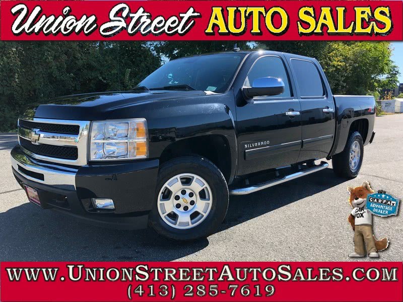 2010 Chevrolet Silverado 1500 4WD Crew Cab 143.5" LT, available for sale in West Springfield, Massachusetts | Union Street Auto Sales. West Springfield, Massachusetts