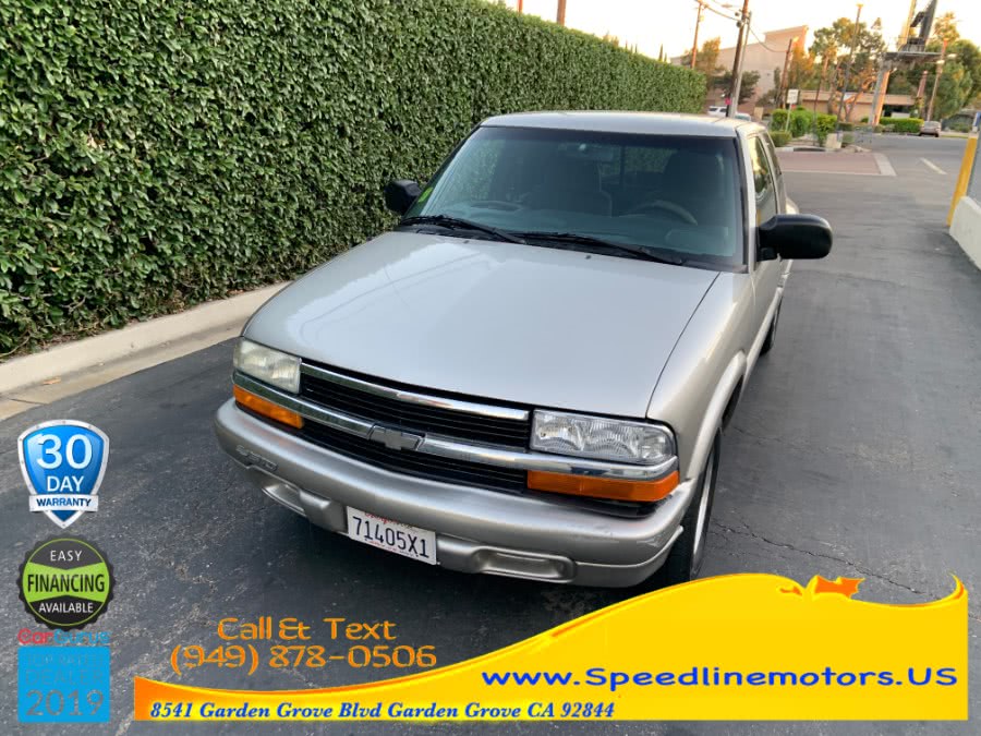 2000 Chevrolet S-10 Ext Cab 123" WB, available for sale in Garden Grove, California | Speedline Motors. Garden Grove, California