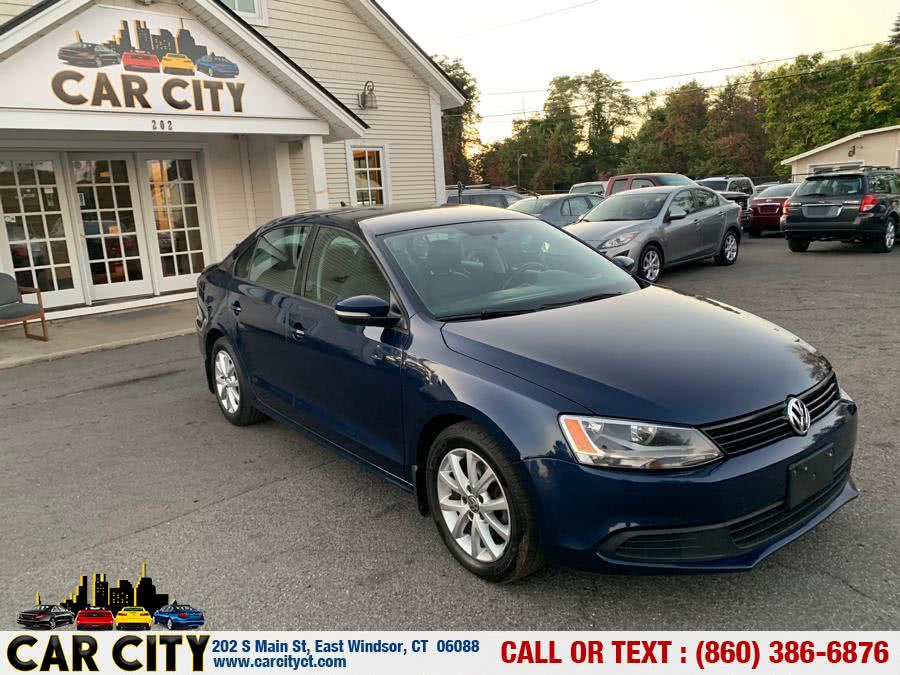 2012 Volkswagen Jetta Sedan 4dr Auto SE w/Convenience PZEV, available for sale in East Windsor, Connecticut | Car City LLC. East Windsor, Connecticut