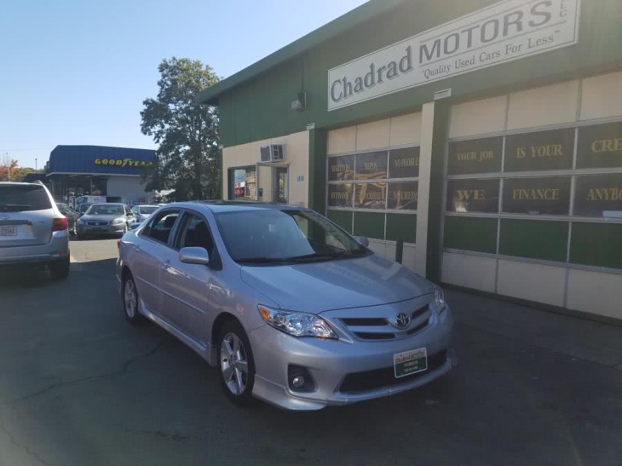 2012 Toyota Corolla 4dr Sdn Auto S, available for sale in West Hartford, Connecticut | Chadrad Motors llc. West Hartford, Connecticut