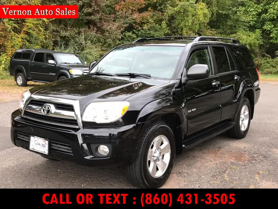 2007 Toyota 4Runner 4WD 4dr V6 SR5, available for sale in Manchester, Connecticut | Vernon Auto Sale & Service. Manchester, Connecticut
