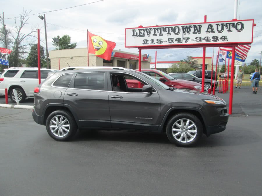 2015 Jeep Cherokee 4WD 4dr Limited, available for sale in Levittown, Pennsylvania | Levittown Auto. Levittown, Pennsylvania