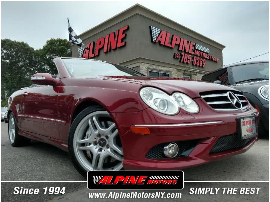2006 Mercedes-Benz CLK-Class 2dr Cabriolet AMG 5.5L, available for sale in Wantagh, New York | Alpine Motors Inc. Wantagh, New York