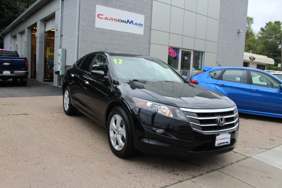 2012 Honda Crosstour 4WD V6 5dr EX-L w/Navi, available for sale in Manchester, Connecticut | Carsonmain LLC. Manchester, Connecticut