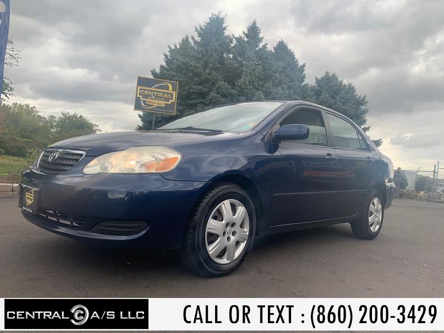 2007 Toyota Corolla 4dr Sdn Auto LE, available for sale in East Windsor, Connecticut | Central A/S LLC. East Windsor, Connecticut