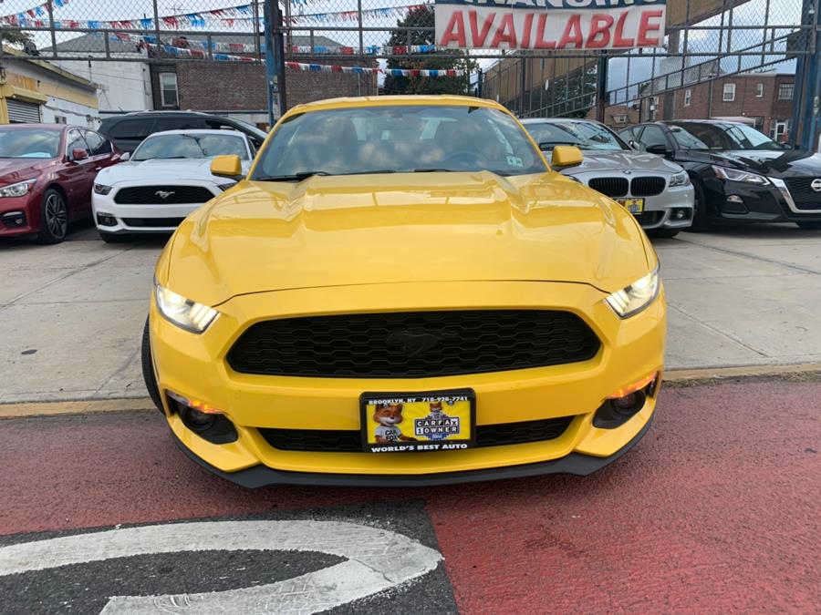2015 Ford Mustang 2dr Fastback EcoBoost, available for sale in Brooklyn, New York | Worlds Best Auto Inc. Brooklyn, New York 2015 Ford Mustang 2dr Fastback EcoBoost, available for sale in Brooklyn, New York | Worlds Best Auto Inc. Brooklyn, New York