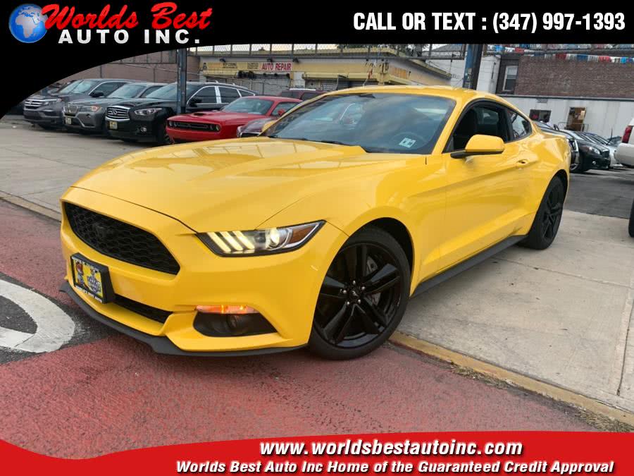 2015 Ford Mustang 2dr Fastback EcoBoost, available for sale in Brooklyn, New York | Worlds Best Auto Inc. Brooklyn, New York