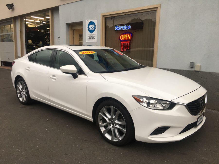 2016 Mazda Mazda6 4dr Sdn Auto i Touring, available for sale in Bristol, Connecticut | Bristol Auto Center LLC. Bristol, Connecticut 2016 Mazda Mazda6 4dr Sdn Auto i Touring, available for sale in Bristol, Connecticut | Bristol Auto Center LLC. Bristol, Connecticut