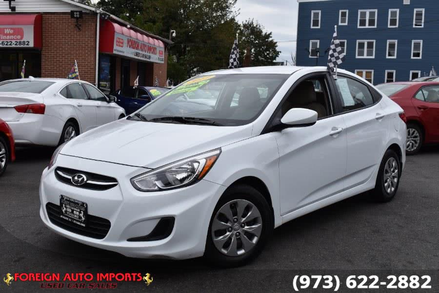 2017 Hyundai Accent SE Sedan Auto, available for sale in Irvington, New Jersey | Foreign Auto Imports. Irvington, New Jersey