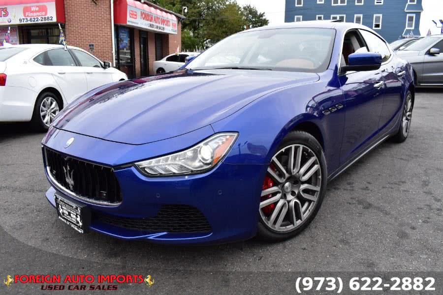 2015 Maserati Ghibli 4dr Sdn S Q4, available for sale in Irvington, New Jersey | Foreign Auto Imports. Irvington, New Jersey