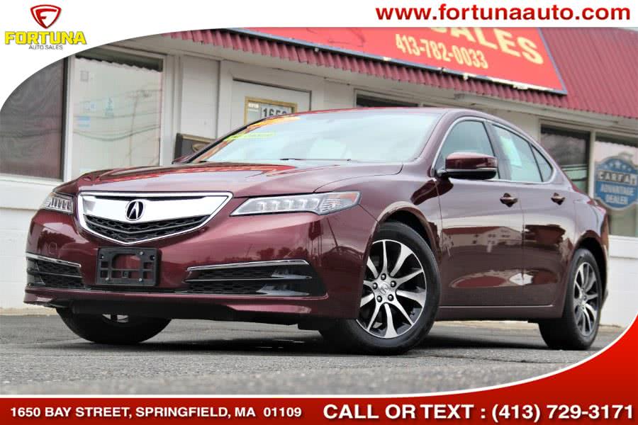 2016 Acura TLX 4dr Sdn FWD, available for sale in Springfield, Massachusetts | Fortuna Auto Sales Inc.. Springfield, Massachusetts