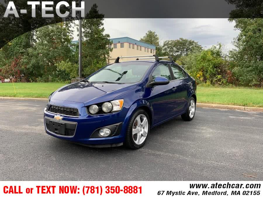 2014 Chevrolet Sonic 4dr Sdn Auto LTZ, available for sale in Medford, Massachusetts | A-Tech. Medford, Massachusetts