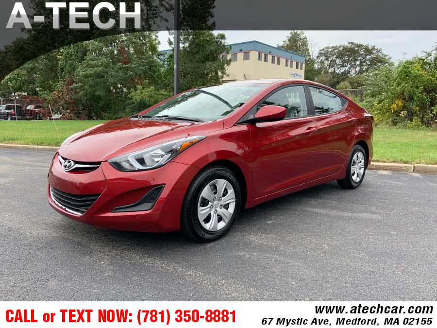 2016 Hyundai Elantra 4dr Sdn Auto Limited (Alabama Plant), available for sale in Medford, Massachusetts | A-Tech. Medford, Massachusetts