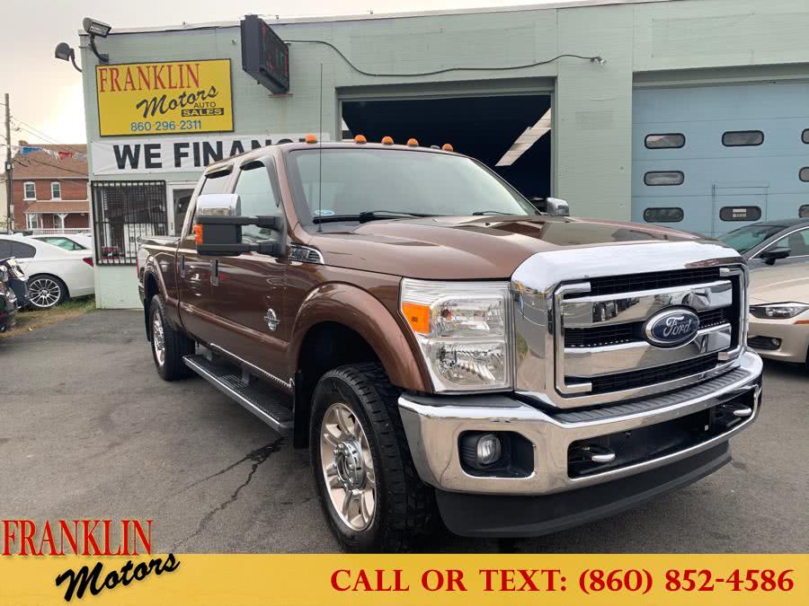 2011 Ford Super Duty F-250 SRW 4WD Crew Cab 156" XLT, available for sale in Hartford, Connecticut | Franklin Motors Auto Sales LLC. Hartford, Connecticut
